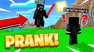 PRANKING as KYLO REN in Minecraft HE QUIT [upl. by Hallie]