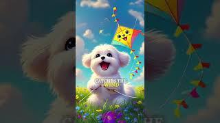 🎏🐾 Soaring High  The Friendly Kite Flying Competition with Our Furry Trio 🐶🐱🐕  pets cute [upl. by Enyrb]