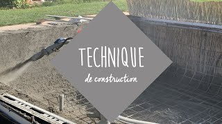 Étapes de construction dune piscine en béton projeté Diffazur [upl. by Garaway]