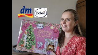 Balea DM adventskalender 2024 unboxen [upl. by Ekaterina]