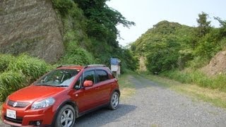 20090613 SUZUKI SX4 千葉県 竹岡林道 車載カメラ その1 [upl. by Aniham]