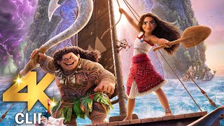 MOANA 2 All Clips  Trailer 4K ULTRA HD 2024 [upl. by Iver]