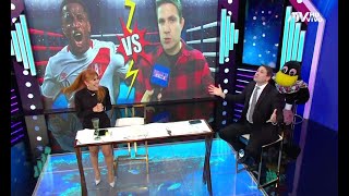 Paco Bazán no se chupa y llega al set de Magaly Medina para darle su vuelto a Jefferson Farfán [upl. by Ettevroc179]