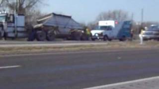 Car Truck Crash Elmo Texas [upl. by Lello781]