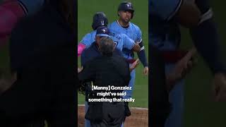 George Springer erupts on umpire after reversed call ️‍🔥  shorts [upl. by Philippa]