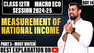 Macroeconomics  Estimation of National Income  Class 12  chapter 4  Part 3 [upl. by Liartnod747]