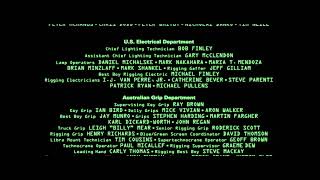 The Matrix Reloaded End Credits And Closing Scene And Logos [upl. by Willdon58]