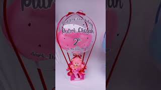 Buket balon udara dekorasiulangtahunanak buketbalon boxhantaran [upl. by Sherar588]