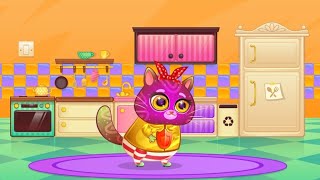 cat Cartoon Game  Cat Cartoon Game Video  KIDS ZONE [upl. by Durrell]