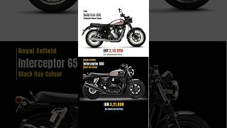 Gold Star 650 🆚 Interceptor 650  Black Colour [upl. by Ientirb192]