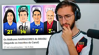 Os Melhores NARRADORES do BRASIL [upl. by Vinay]