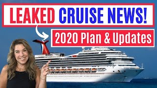 MAJOR CRUISE NEWS UPDATES CDC No Sail Order extended Carnival Cruise Cancellations amp start up plan [upl. by Ogdon]