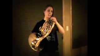 Taps  In honor of all who have served Played on French Horn Trigger Open [upl. by Annuahs587]