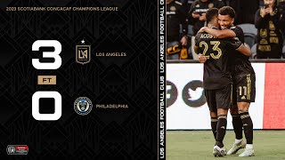 Concacaf Champions League Highlights  LAFC vs Philadelphia Union 5223 [upl. by Sonnie]