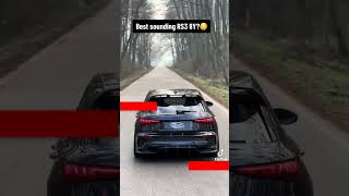 Audi rs3 sound tiktok viralvideo [upl. by Nostrebor]