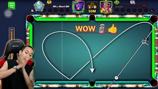 WOW 8 Ball Pool Trickshot 999 LEVEL 😎 [upl. by Starinsky252]