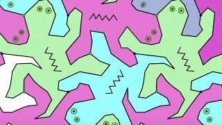 Escher Lizard Tessellation [upl. by Eyks70]