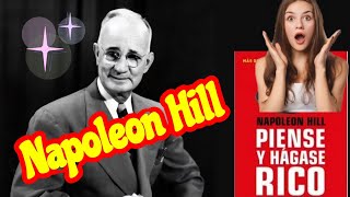 ✅️ Riqueza y Éxito PIENSE Y HÁGASE RICO Napoleon Hill Pequeño resumen del Libro [upl. by Aloel]