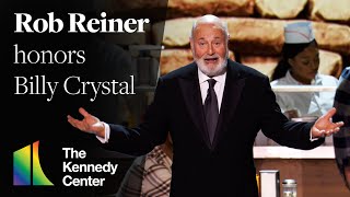 Rob Reiner honors Billy Crystal  2023 Kennedy Center Honors [upl. by Oballa]