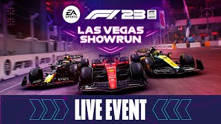 F1 23  Las Vegas Virtual Showrun feat Charles Leclerc [upl. by Yrmac]