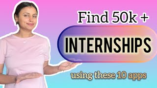 How to find 50k INTERNSHIP in India  10 Platform [upl. by Nil677]