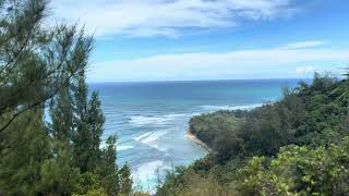 Coastline view from the Kalalau Trail in Kauai Hawaii IMG E6662 [upl. by Zaragoza]