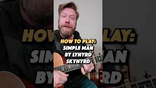 How To Play Simple Man by Lynyrd Skynyrd guitarlesson guitartutorial lynyrdskynyrd [upl. by Bryn]