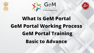 what is gem government e marketplace  what is gem portal  Gem portal Working Steps  GeM Portal [upl. by Adaner]