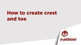 How to create crest and toe [upl. by Nova733]