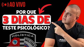 🔴 LIVE  Por que 3 DIAS de TESTE PSICOLÓGICO para o Barro Branco  Concurso Barro Branco CFO [upl. by Peers]