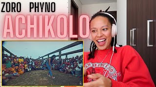 Special Reaction for the Winner 🎉 Zoro ft Phyno ACHIKOLO official video REACTION [upl. by Sitoel]