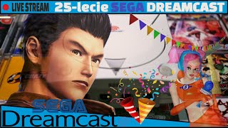 LIVE  25 lat z SEGA DREAMCAST  Wspominamy i ogrywamy ulubione gry🔥 [upl. by Hedwiga182]