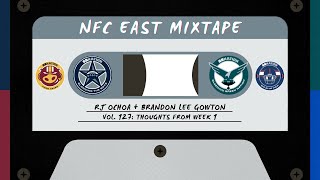 Thoughts from Week 1  NFC East Mixtape Vol 127  Blogging The Boys [upl. by Baynebridge253]