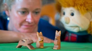 Stups der kleine Osterhase  Kinderlieder zum Mitsingen  Sing mit Anja [upl. by Serilda743]