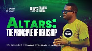 APOSTLE AROME OSAYI  40 DAYS FASTING AND PRAYER  THE SCIENCE OF ALTARS  DAY 11  18TH JAN 2024 [upl. by Kingdon]