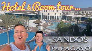 Lanzarote 2024… Sandos Papagayo hotel and room tour [upl. by Hagood]