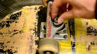 How to change your skateboard bushings [upl. by Dulsea]