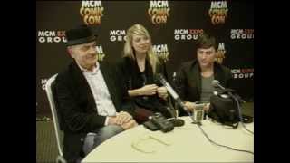 Morganville  Robert Picardo Amber Benson Ben Easter Exclusive Press Interview Oct 2014 [upl. by Issak455]