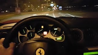 Ferrari 360 Spider F1 short Tunnel Run POV 4K [upl. by Raab743]