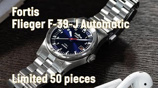 Fortis Flieger F39J Automatic Limited to 50 pieces [upl. by Asa]