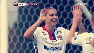 3 Goals amp 1 Assist from Alex Morgan to WIN the D1 Feminine Championship🏆 Olympique Lyon [upl. by Christensen]