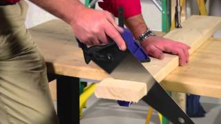 How To Use Hand Saws  Ace Hardware [upl. by Meingolda]