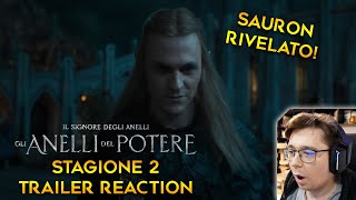 Gli Anelli del Potere Stagione 2 TRAILER REACTION e ANALISI  Il Signore degli Anelli [upl. by Mohorva]