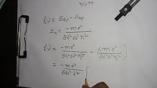 Derive Rydberg Formula For Hydrogen Atom  Class XII  By Mr Bipin Kumar Singh [upl. by Crescantia]