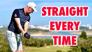 One Simple Tip For Hitting The Driver Straight Every Time  Golf Swing Drills [upl. by Deb]