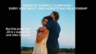 NADDPOD SUPERCUT CAMPAIGN 1 EVERY JOKE ABOUT JAKE HURWITZ BAD RELATIONSHIP [upl. by Rauscher75]