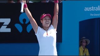 Prefinal interview Li Na v Cibulkova  2014 Australian Open [upl. by Essirahc]