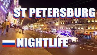 St Petersburg Russia Nightlife And How To Avoid Scams [upl. by Armmat]