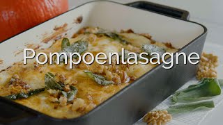 Hoe maak je pompoen lasagne PuurGezond [upl. by Ashok814]