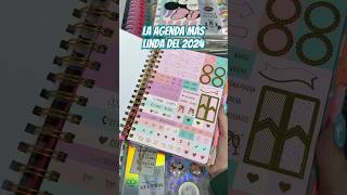 La agenda más linda del 2024 está llena de stickers y de florcitas libretas libreria agendas [upl. by Natsyrk99]